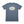 Men’s Original Adventure Gear Indigo Tee in Indigo — back view, vintage-style Original Adventure Gear logo print | Lost Boy Creations Key West