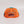 Coral Reefer high crown 6-panel trucker hat back view with white 