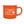 Lost Boy Creations Campfire Mug in Orange — logo side, cream Lost Boy Creations Key West logo graphic | Lost Boy Creations Key West