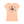 Women's Floral Surfer Tee in Melon — back flat lay, full-color floral graphic across back | Lost Boy Creations Key West