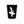 LBC Shot Glass in Black — oversized LBC silhouette logo in white on black ceramic shot glass | Lost Boy Creations Key West