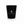 LBC Shot Glass in Black — LBC Key West logo in white on black ceramic shot glass | Lost Boy Creations Key West