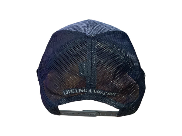The Original Lost Boy Hat - Black Herringbone
