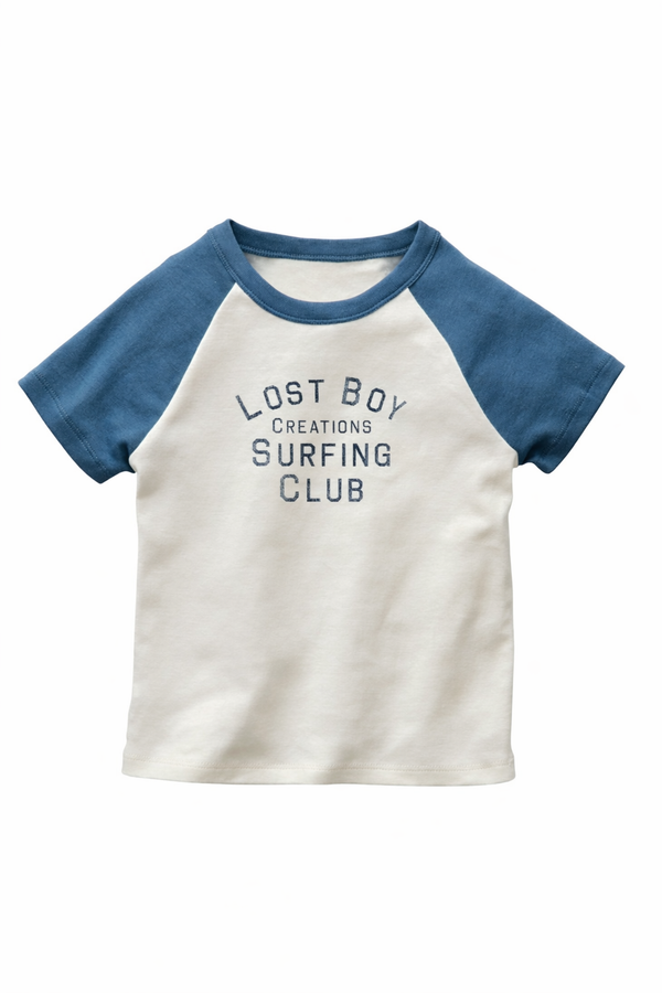 Women's Surfing Club Baseball Tee