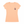 Women's Floral Surfer Tee in Melon — front flat lay, full-color LBC silhouette graphic on left chest, V-neck | Lost Boy Creations Key West