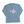 Blue long-sleeve shirt with a graphic 