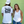 Men's Bronco Tee 2.0 in White — lifestyle back shot, Bronco graphic with palm trees and 