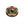 Lost Boy Creations Poker Chip in Red & Green — side angle view, distressed surfer silhouette with #LiveLikeALostBoy engraving | Lost Boy Creations Key West