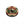 Lost Boy Creations Poker Chip in Red & Green — side angle view, distressed surfer silhouette with #LiveLikeALostBoy engraving | Lost Boy Creations Key West