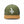 Dr. Green Thumb 2.0 Trucker Hat — front view, white embroidered Lost Boy surfer logo on dark green low crown with tan suede brim | Lost Boy Creations Key West
