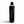 LBC Captain's Bottle in Black/White — back upright view, vertical white Lost Boy Creations lettering and silver cap | Lost Boy Creations Key West