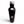 LBC Captain's Bottle in Black/White — elevated front view, white skull and crossed tools graphic with Work Like A Captain, Play Like A Pirate slogan | Lost Boy Creations Key West