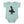 Kid's Lost Boy in Training Onesie in Fern — front view, black LBC silhouette graphic on green baby bodysuit | Lost Boy Creations Key West