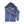 Men's LBC Zip Up Hoodie in Navy — front flat lay, zipped up, LBC silhouette logo on left chest and Lost Boy Creations text down the right sleeve | Lost Boy Creations Key West