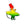 Lost Boy Creations reggae mini silhouette sticker with colorful reggae graphic | Lost Boy Creations Key West