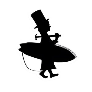 Lost Boy Creations black logo silhouette sticker | Lost Boy Creations Key West