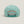 Flamingo Flats Low-Pro Hat mint low-profile snapback back view with coral 