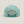 Flamingo Flats Low-Pro Hat mint low-profile snapback back view with coral 