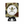 Lost Boy Koozie - Pirate 2.0 in Camo — graphic front flat lay, olive skull & crosstools Work Like a Captain Play Like a Pirate badge | Lost Boy Creations Key West