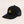 Rasta Golf Hat in Black — left angle view showing Conch Republic patch | Lost Boy Creations Key West