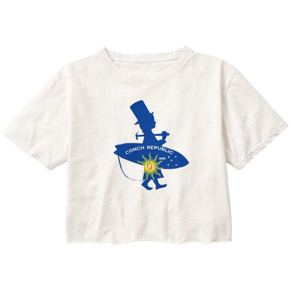 Cropped Conch Republic Tee