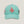 Flamingo Flats Low-Pro Hat mint low-profile snapback front view with coral LBC surfer embroidery and Virgin Islands and Conch Republic flag patches | Lost Boy Creations Key West