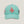 Flamingo Flats Low-Pro Hat mint low-profile snapback front view with coral LBC surfer embroidery and Virgin Islands and Conch Republic flag patches | Lost Boy Creations Key West