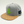 Lime and Cork flat bill snapback hat grey heather crown right side view showing Conch Republic Key West patch and natural cork brim | Lost Boy Creations Key West