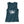 Lost Boy Creations Aegean blue ribbed cotton tank top with a white octopus graphic and Live Like a Lost Boy text