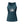 Lost Boy Creations Aegean blue ribbed cotton tank top with a white octopus graphic and U-neck silhouette.