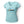 Women's Silver King V-Neck arctic blue angled front view with full color Silver King tarpon graphic and Key West Florida text | Lost Boy Creations Key West