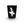 Lost Boy Creations LBC Shot Glass in black ceramic featuring oversized white Lost Boy surfer silhouette icon on front | Lost Boy Creations Key West