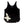 Women's Silhouette Tank in Black — front flat lay with off-center white Lost Boy surfer silhouette with top hat and surfboard | Lost Boy Creations Key West