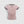 Women's Surfing Club Ringer Tee Desert Pink ringer tee back view with contrast black bands and Lost Boy Creations Key West logo at nape | Lost Boy Creations Key West
