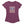 Kid's Tahiti Tee dragonfruit V-neck front view with screen-printed Lost Girl surf graphic | Lost Boy Creations Key West