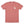 Stay Salty Shaka 2.0 Tee in Dusty Blush — front flat lay, white LBC silhouette graphic on left chest | Lost Boy Creations Key West