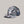 Lost Boy Creations Fuzzy Wuzzy high-crown hat with geometric pattern, mesh back, and side patches on grey background