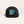 Lost Boy Creations Ghetto Blaster black snapback hat with a blue boombox rubber patch on the front panel