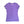 Back view of Lost Boy Creations Women's Grape Crush purple relaxed fit t-shirt with white logo detail