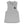Lost Boy Creations gray muscle tank top with black Lost Boy silhouette graphic on the left chest