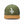 Dr. Green Thumb 2.0 Trucker Hat — front view, white embroidered Lost Boy surfer logo on dark green low crown with tan suede brim | Lost Boy Creations Key West