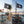 Lost Boy Creations Hoist the Colors black embroidered flag featuring a white surfer silhouette logo on a boat dock.