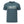 Kid's Lost Boy Explorer Tee indigo front flat lay with Lost Boy Creations Est. 2014 box logo graphic in teal and cream | Lost Boy Creations Key West