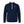 LBC Golf 1/4 Zip navy ghost mannequin front view with orange Lost Boy surfer logo on chest and Key West vibe patterned inner collar detail | Lost Boy Creations Key West