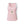 Lost Boy Creations light pink ribbed cotton tank top with Love Like a Lost Girl graphic print