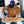 3D Hat in Royal Purple — lifestyle shot on model, 3D Lost Boy emblem front, Conch Republic patch on side, black brim | Lost Boy Creations Key West