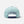 Robin's Egg low crown snapback hat seafoam back view with Live Like A Lost Boy embroidery and navy snapback closure | Lost Boy Creations Key West