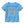 Kid's Day Trippin Tee sky blue front view with mystical mushroom and moth graphic print | Lost Boy Creations Key West