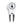 Lost Boy Creations white divot tool with a black metal magnetic ball marker featuring the LBC logo