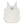 Women's Silhouette Tank in White — back flat lay with Original Adventure Gear Lost Boy Creations Key West logo | Lost Boy Creations Key West